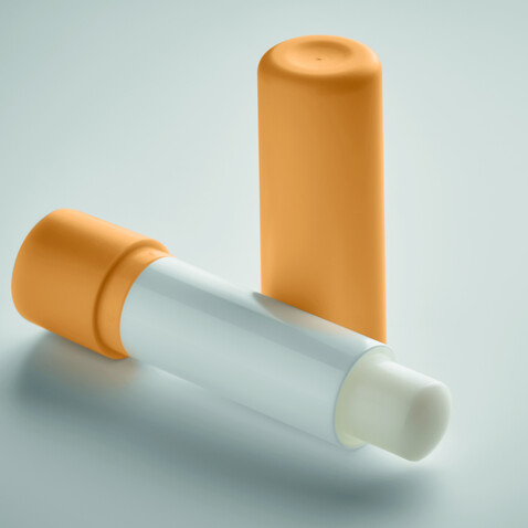 Veganer Lippenbalsam - Orange bedrucken, Art.-Nr. MO6943-10