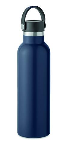 Doppelwandige Flasche 700 ml - Marineblau bedrucken, Art.-Nr. MO6944-85