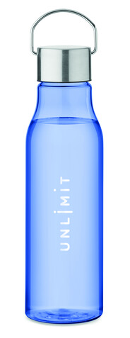 Trinkflasche RPET 600 ml - Königsblau bedrucken, Art.-Nr. MO6976-37 Trinkflasche RPET 600 ml - Königsblau bedrucken, Art.-Nr. MO6976-37