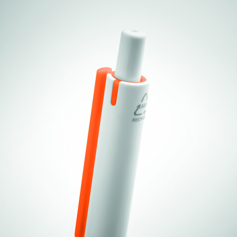 Druckkugelschreiber - Orange bedrucken, Art.-Nr. MO6991-10 Druckkugelschreiber - Orange bedrucken, Art.-Nr. MO6991-10