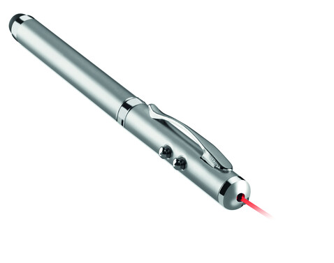 Laserpointer - Mattsilber bedrucken, Art.-Nr. MO8097-16