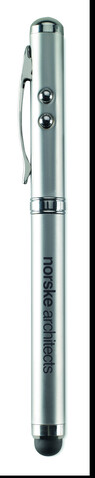 Laserpointer - Mattsilber bedrucken, Art.-Nr. MO8097-16