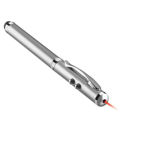 Laserpointer - Mattsilber bedrucken, Art.-Nr. MO8097-16