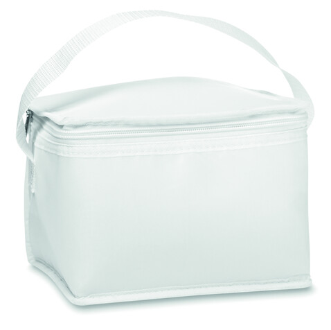 Kühltasche für Dosen - Weiß bedrucken, Art.-Nr. MO8438-06