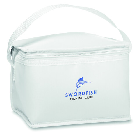 Kühltasche für Dosen - Weiß bedrucken, Art.-Nr. MO8438-06