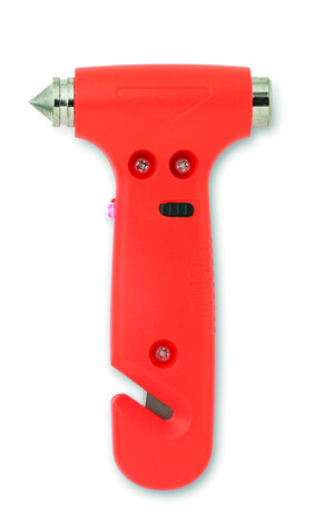 3 in 1 Notfall-Hammer - Orange bedrucken, Art.-Nr. MO8470-10 3 in 1 Notfall-Hammer - Orange bedrucken, Art.-Nr. MO8470-10