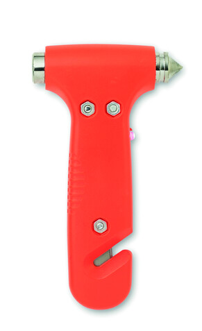 3 in 1 Notfall-Hammer - Orange bedrucken, Art.-Nr. MO8470-10 3 in 1 Notfall-Hammer - Orange bedrucken, Art.-Nr. MO8470-10