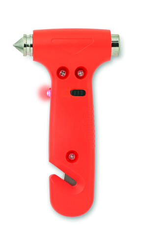 3 in 1 Notfall-Hammer - Orange bedrucken, Art.-Nr. MO8470-10 3 in 1 Notfall-Hammer - Orange bedrucken, Art.-Nr. MO8470-10