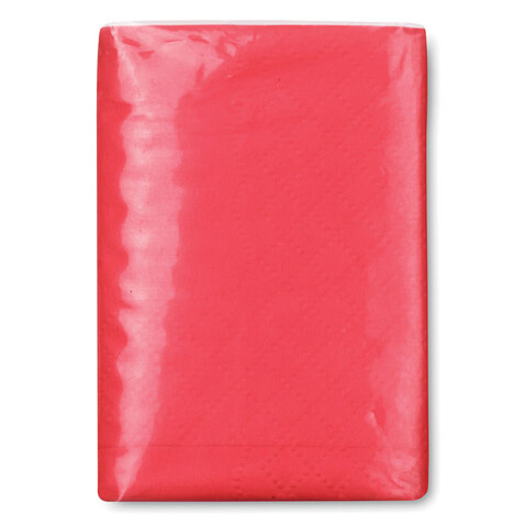 Papiertaschentücher - Rot bedrucken, Art.-Nr. MO8649-05