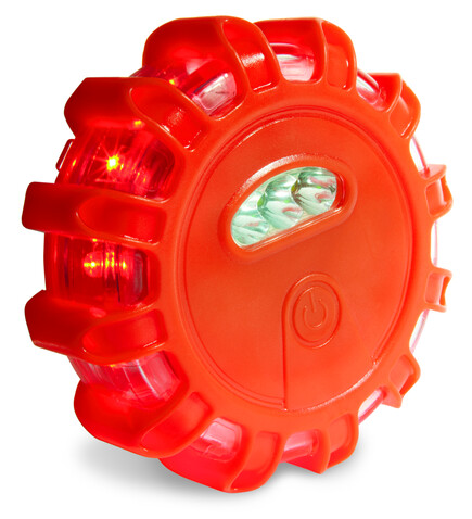 Notfalllampe - Orange bedrucken, Art.-Nr. MO8678-10 Notfalllampe - Orange bedrucken, Art.-Nr. MO8678-10