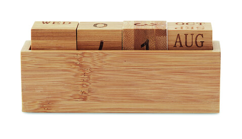 Kalender Bambus - Holz bedrucken, Art.-Nr. MO9404-40 Kalender Bambus - Holz bedrucken, Art.-Nr. MO9404-40