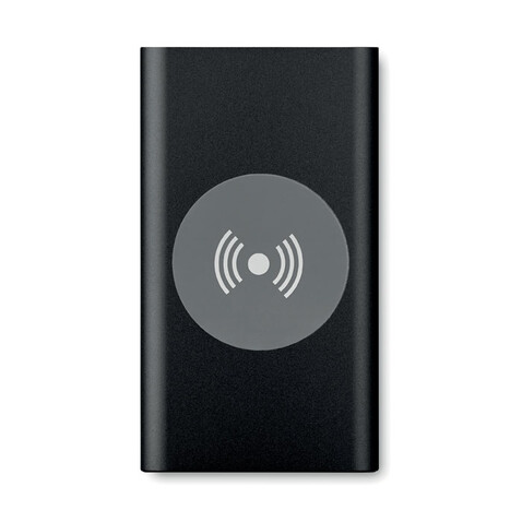 Ladestation mit Powerbank - Schwarz bedrucken, Art.-Nr. MO9498-03 Ladestation mit Powerbank - Schwarz bedrucken, Art.-Nr. MO9498-03