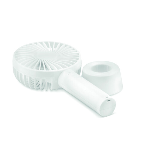 USB-Tischventilator - Weiß bedrucken, Art.-Nr. MO9599-06 USB-Tischventilator - Weiß bedrucken, Art.-Nr. MO9599-06
