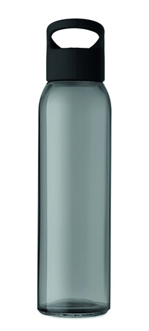 Trinkflasche Glas 470 ml - Schwarz bedrucken, Art.-Nr. MO9746-03 Trinkflasche Glas 470 ml - Schwarz bedrucken, Art.-Nr. MO9746-03