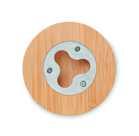 Untersetzer &amp; Kapselheber - Holz bedrucken, Art.-Nr. MO9926-40