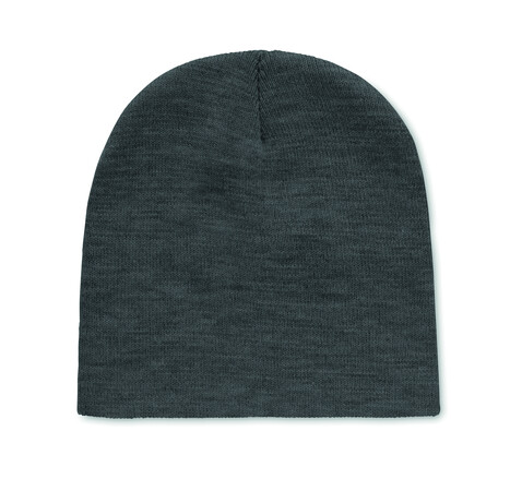 Beanie RPET Polyester - Weiß/schwarz bedrucken, Art.-Nr. MO9964-33 Beanie RPET Polyester - Weiß/schwarz bedrucken, Art.-Nr. MO9964-33