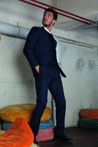 MARIUS MEN SUIT JACKET - Night bedrucken, Art.-Nr. N03164-NH-062 MARIUS MEN SUIT JACKET - Night bedrucken, Art.-Nr. N03164-NH-062