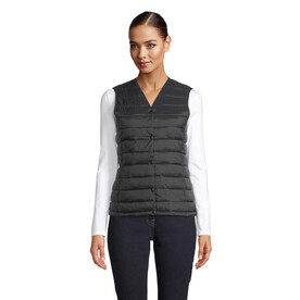 ARTHUR WOMEN BODYWARMER - Deep Black bedrucken, Art.-Nr. N03173-DB-XL