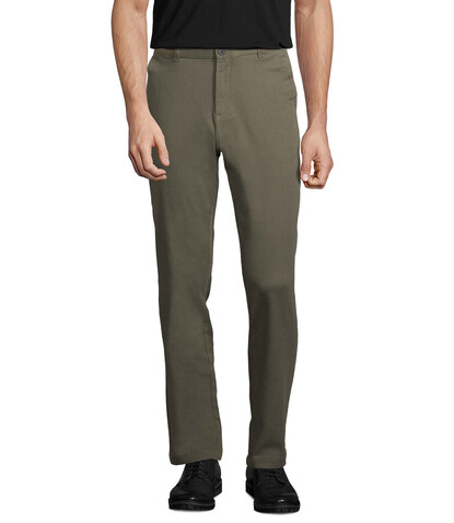 GUSTAVE MEN WAIST TROUSERS - Deep Khaki bedrucken, Art.-Nr. N03178-FH-L