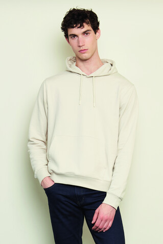 NICHOLAS MEN HOODED SWEAT - Dusty Beige bedrucken, Art.-Nr. N03196-FJ-L NICHOLAS MEN HOODED SWEAT - Dusty Beige bedrucken, Art.-Nr. N03196-FJ-L