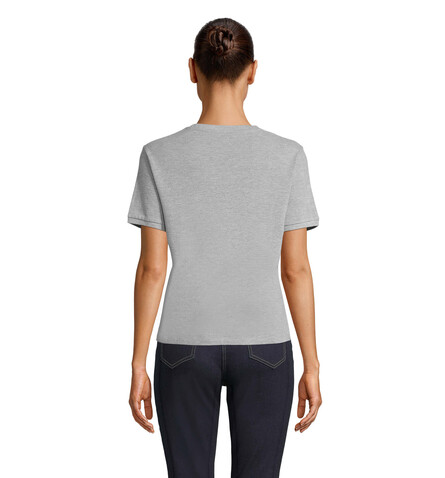 LORIS UNISEX T-SHIRT 180 - Gray Melanged bedrucken, Art.-Nr. N03775-MM-XL LORIS UNISEX T-SHIRT 180 - Gray Melanged bedrucken, Art.-Nr. N03775-MM-XL