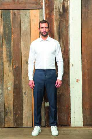 GERMAIN MEN SUIT TROUSERS - Night bedrucken, Art.-Nr. N03778-NH-XS