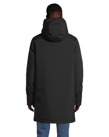 ALFI MEN WARM JACKET - Deep Black bedrucken, Art.-Nr. N04002-DB-XL