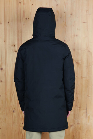ALFI MEN WARM JACKET - Deep Black bedrucken, Art.-Nr. N04002-DB-XL