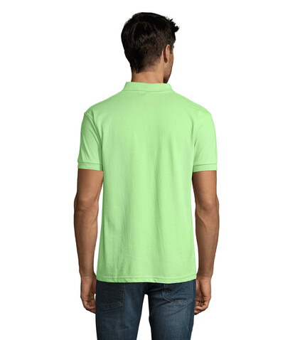 PRIME HERREN POLO 200g - Apple Green bedrucken, Art.-Nr. S00571-AG-3XL