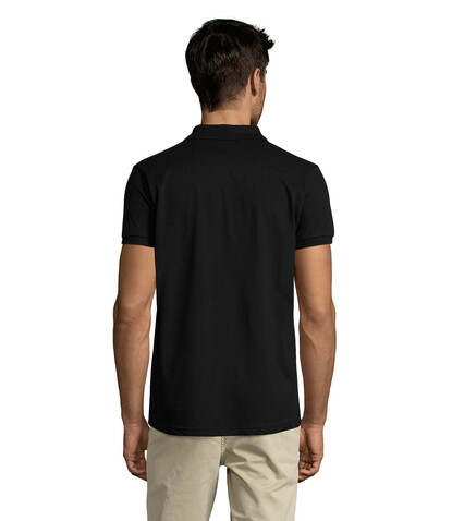PRIME HERREN POLO 200g - Schwarz bedrucken, Art.-Nr. S00571-BK-XXL PRIME HERREN POLO 200g - Schwarz bedrucken, Art.-Nr. S00571-BK-XXL