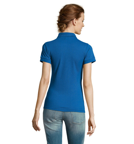 PRIME DAMEN POLO 200g - Royal Blue bedrucken, Art.-Nr. S00573-RB-S