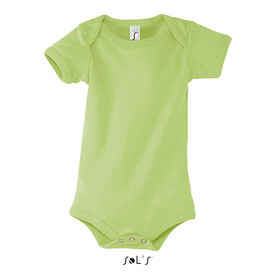 BAMBINO BABY BODY 180g - Apple Green bedrucken, Art.-Nr. S00583-AG-M