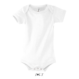 BAMBINO BABY BODY 180g - White bedrucken, Art.-Nr. S00583-WH-XXS