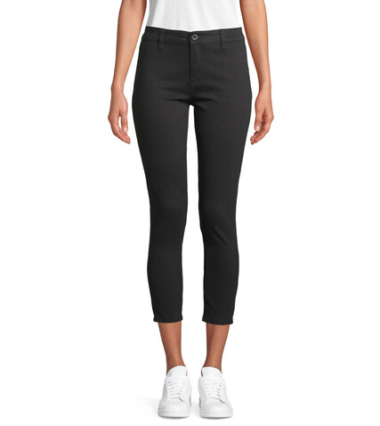 JULES WOMEN CHINO TROUSERS - Schwarz bedrucken, Art.-Nr. S01425-BK-XS JULES WOMEN CHINO TROUSERS - Schwarz bedrucken, Art.-Nr. S01425-BK-XS