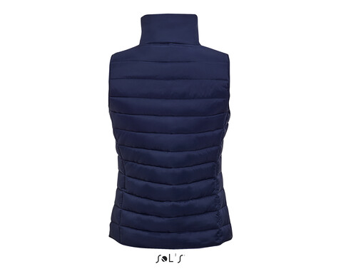 WAVE DAMEN BODYWARMER 180g - Navy bedrucken, Art.-Nr. S01437-NY-XXL WAVE DAMEN BODYWARMER 180g - Navy bedrucken, Art.-Nr. S01437-NY-XXL
