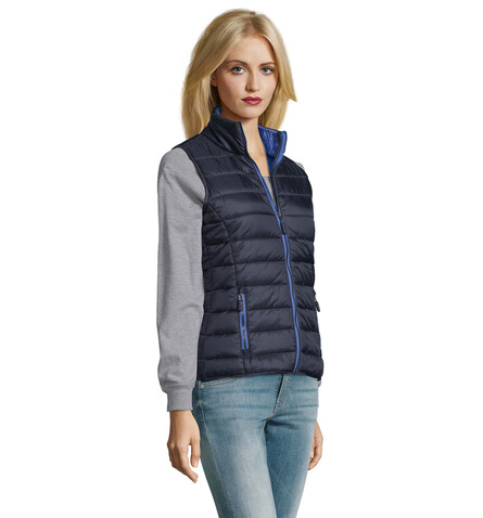 WAVE DAMEN BODYWARMER 180g - Navy bedrucken, Art.-Nr. S01437-NY-XXL WAVE DAMEN BODYWARMER 180g - Navy bedrucken, Art.-Nr. S01437-NY-XXL