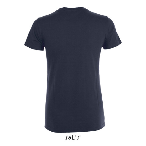 REGENT DAMENT-SHIRT 150g - French Navy bedrucken, Art.-Nr. S01825-FN-3XL