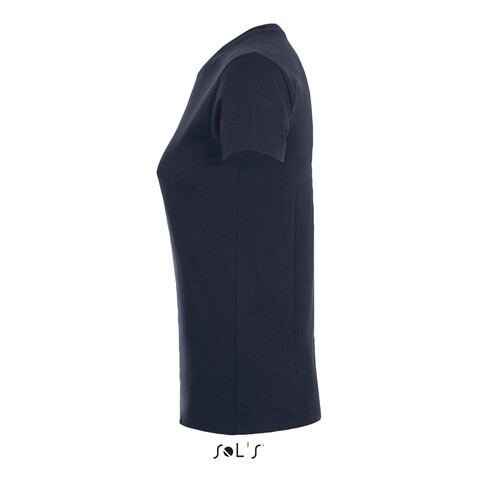 REGENT DAMENT-SHIRT 150g - French Navy bedrucken, Art.-Nr. S01825-FN-3XL