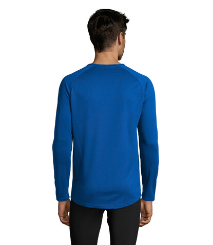 SPORTY LSL MEN T-SHIRT - Royal Blue bedrucken, Art.-Nr. S02071-RB-XXL SPORTY LSL MEN T-SHIRT - Royal Blue bedrucken, Art.-Nr. S02071-RB-XXL