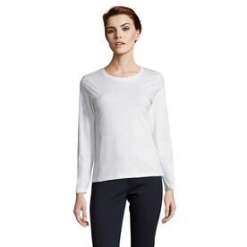 IMPERIAL Women lsl 190g - White bedrucken, Art.-Nr. S02075-WH-XL