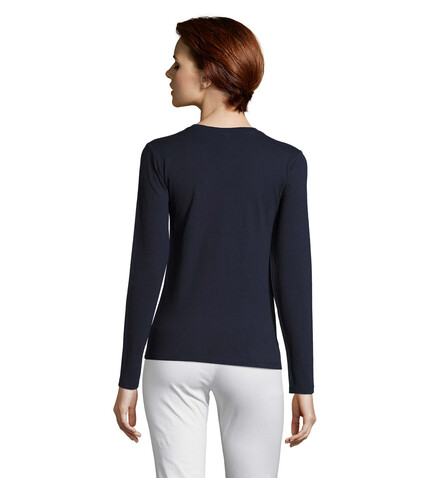 IMPERIAL Women lsl 190g - French Navy bedrucken, Art.-Nr. S02075-FN-M IMPERIAL Women lsl 190g - French Navy bedrucken, Art.-Nr. S02075-FN-M