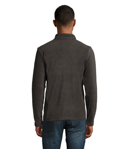 NORMAN HERREN FL JACKE 220g - Anthrazitgrau bedrucken, Art.-Nr. S02093-CR-S