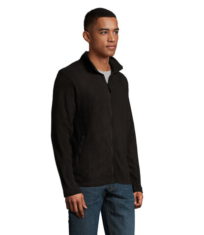 NORMAN HERREN FL JACKE 220g - Schwarz bedrucken, Art.-Nr. S02093-BK-S NORMAN HERREN FL JACKE 220g - Schwarz bedrucken, Art.-Nr. S02093-BK-S