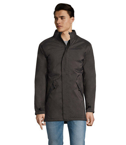 ROBYN UNISEX PARKA - Anthrazitgrau bedrucken, Art.-Nr. S02109-CR-4XL ROBYN UNISEX PARKA - Anthrazitgrau bedrucken, Art.-Nr. S02109-CR-4XL