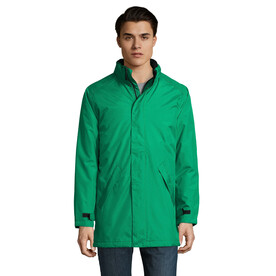 ROBYN UNISEX PARKA - Kelly Green bedrucken, Art.-Nr. S02109-KG-XXL