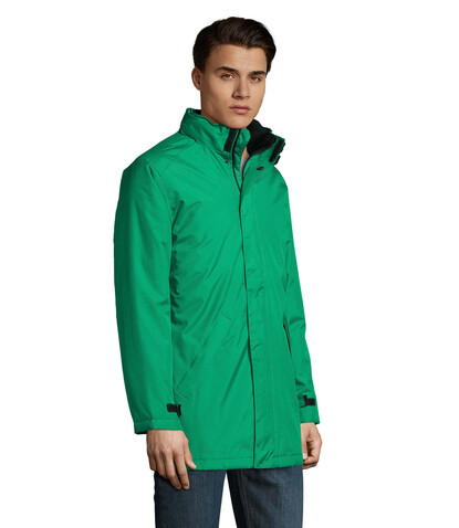 ROBYN UNISEX PARKA - Kelly Green bedrucken, Art.-Nr. S02109-KG-XL