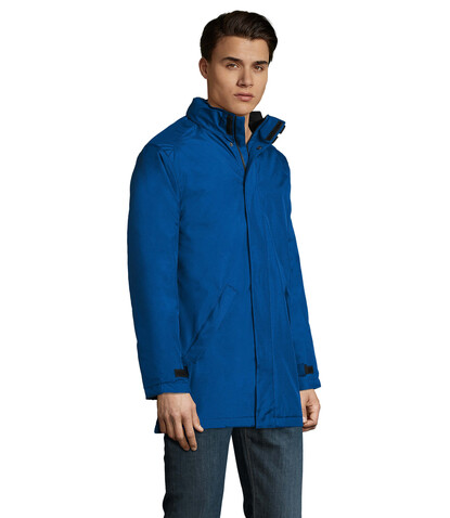 ROBYN UNISEX PARKA - Royal Blue bedrucken, Art.-Nr. S02109-RB-M