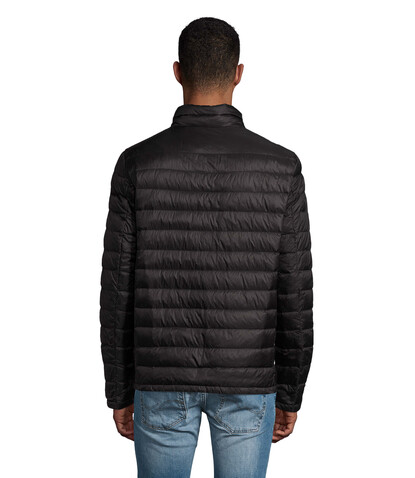 WILSON HERREN Jacke380T - Schwarz bedrucken, Art.-Nr. S02898-BK-XL