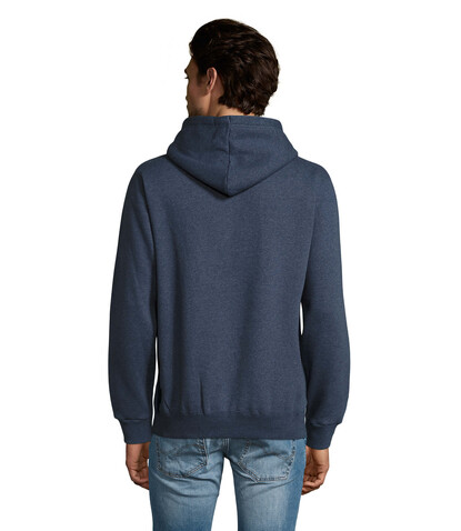 SPENCER Herren Sweater 280 - Heather Denim bedrucken, Art.-Nr. S02991-HD-M