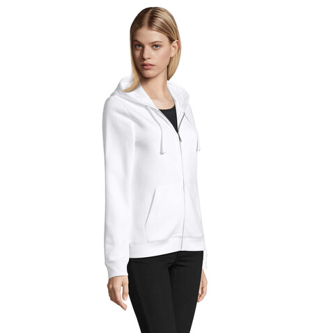 SPIKE HOOD DAMEN 280gr - White bedrucken, Art.-Nr. S03106-WH-L